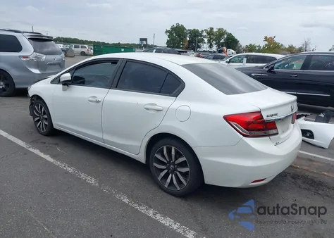 2014 Honda Civic Ex-L from USA, damaged, VIN 19XFB2F92EE248240